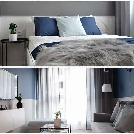 Navyblue Apartment Cracow Free Parking Tv Krasków Eksteriør bilde